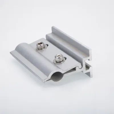 Textured – Surface Aluminum Alloy Connector with Dual Bolts for Enhanced Frictional Engagement in Structural Installations Solar Roof Clamp