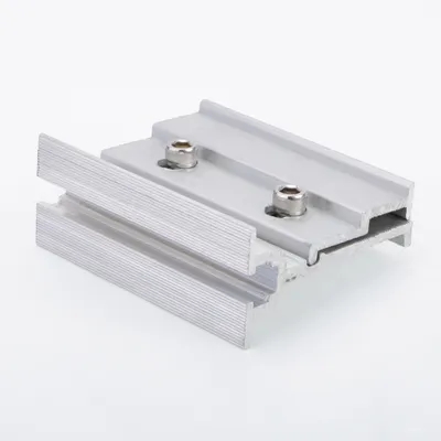 Aluminum Alloy Modular Fastening System with Integrated Connector for Streamlined Industrial Assembly Solar Roof