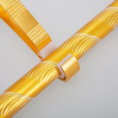 Aluminium Curtain Pipe Metal Curtain Rod Gold 6 Meter 28mm Diameter Pole